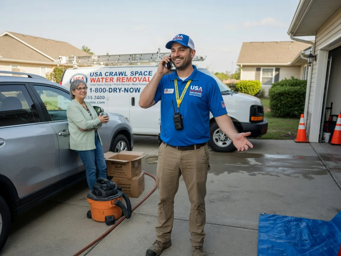 Crawl Space Water Removal Eden, GA FAQs